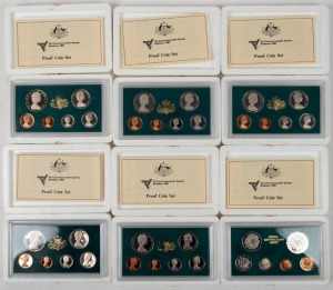 1982 RAM six coin proof sets in original foams. (6 sets).