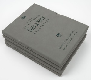 1988 Bicentennial Coin & Banknote Collection: four complete sets in the original folders with RBS/RAM slipcases. (4 sets).
