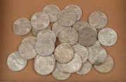 ELIZABETH II, fifty cents, 1966, VF - EF. (33).