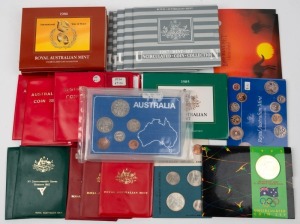 An accumulation in RAM folders, cards of issue, privately produced folders, etc., comprising of 1966 (2, incl. blue card), 1974 RAM folders (2), 1976,, 1977, 1978 RAM, 1979 RAM, 1980 (2), 1981 (3), 1982 (5), 1984, 1985 (2), 1986 (6), 1987 (5), 1989 and 1991. (Total: 34 sets).