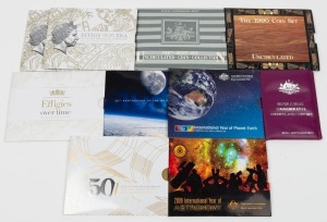 RAM sets: 1977, 1987, 1990, 2008, 2009, 2015, 2017 (2 sets), 2019 Moon and 2019 Effigies Over Time. (Total: 10 sets).