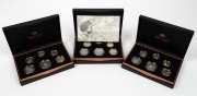 2017 Effigy of an Era (1 set), 2018 Centenary of Armistice (2 sets); all in presentation cases of issue. (3 sets).