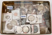 An ex-dealer's accumulation comprising of mainly West German coins to 20Dm, with good quantities of 2Dm, 5Dm and 10Dm, and including pre-war and East German ranges. Ideal for the re=seller. Total: approx. 2.9kg.