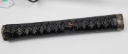 KOTO KATANA: Shinogi tsukuri (ridge line & yokote); 70.8cm blade, tang 23.5, curvature 1.5cm, thickness 0.7cm - 3