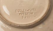 BOSLEY&nbsp;rare Australian pottery plate, celebrating the Centenary of South Australia, impressed "Bosley Ware, Mitcham, S. Aust.", 22cm wide - 6
