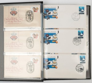 First Day & Commemorative Covers: 1981-1982 souvenir covers & FDCs with pictormark cancellations including 1981 Northern Australia Development Seminar (Katherine N.T.), 1982 'Whaleworld', others for 1982 150th Anniversary of Postal Services in Tasmania (15, different postmarks incl. St Paul's Plains), Heads of Government (7) & Yachting (8), plus military & philatelic commemorations, etc; generally fine unaddressed condition. (160+)
