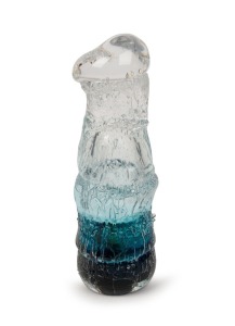 G&Ouml;RAN W&Auml;RFF&nbsp;Swedish art glass sculpture, engraved "KOSTA,&nbsp;W&Auml;RFF, UNIK", 30.5cm