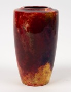 ROYAL DOULTON Flambe glaze English porcelain vase, factory mark to base, 16cm high - 2