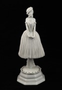 ROSENTHAL German white porcelain figural float bowl, 20th century, green factory mark to base, ​​​​​​​31cm high, 30cm wide - 4