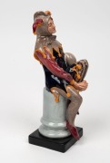 ROYAL DOULTON "Jester" (HN 2016) porcelain statue,green factory mark to base,24cm high - 4