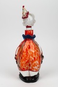 A Murano glass clown decanter, 20th century, 35cm high - 2