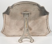 An antique Austro-Hungarian table mirror with easel stand, by ROZET & FISCHMEISTER, 19th/20th century, 3kg+ silver weight, 50 x 68cm - 2