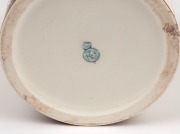 ROYAL WORCESTER antique English porcelain biscuit barrel with silver plated mount, adorned with Aesthetic Movement decoration in the Japanese style, 19th century, factory mark to base, ​​​​​​​22cm high overall - 4