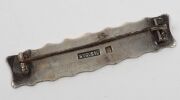 Antique Australian silver fob chain, Australian silver brooches, fobs, etc., 19th/20th century, (7 items), 83 grams total - 5