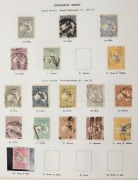 1913 - 73 collection in Seven Seas album pages; noted 1st wmk 10/- Used, 10/- Third and CofA&nbsp;wmks U, useful KGV heads mainly U, 3d Kooka M/Sheet M (thin), 1930s commems in mixed condition, Robes U, Navs to Ј1 M or U, extensive decimal period incl. Xmas bl - 2