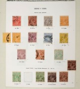 1913 - 73 collection in Seven Seas album pages; noted 1st wmk 10/- Used, 10/- Third and CofA&nbsp;wmks U, useful KGV heads mainly U, 3d Kooka M/Sheet M (thin), 1930s commems in mixed condition, Robes U, Navs to Ј1 M or U, extensive decimal period incl. Xmas bl - 4