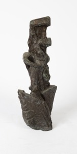 ARTIST UNKNOWN, cast bronze garden sculpture, 20th century, signed (illegible), 78cm high