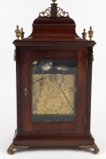 CHARLES CABRIER of LONDON. A fine George III three train quarter chiming spring table clock, circa 1770. - 5