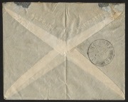 VICTORIA - Postal History: BADEN POWELL SIGNATURE ON VICTORIAN CONTINGENT TO THE BOER WAR COVER: 1900 (Sept.8) taxed cover from CAPETOWN addressed to Major Francis Downes at the Victoria Barracks in Melbourne, endorsed and signed at lower left "ON SERVICE - 2