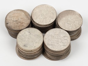 ELIZABETH II, fifty cents, 1966, very fine - extremely fine, (50).