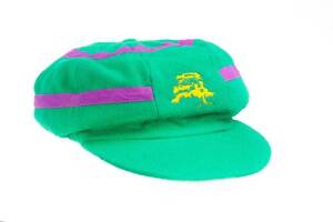 TIM ZOEHRER'S ACB CHAIRMAN'S XI CAP, from the 1994 Lilac Hill match - ACB Chairman's XI v England (the 1st match of the 1994-95 England tour of Australia), green with lilac bands, with embroidered Lilac Hill logo on front, signed inside by Tim Zoehrer. Su