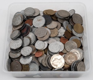 All World accumulation in a small tub, (100s). 2.2kg.