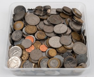 All World accumulation in a small tub, (100s). 2.6kg.