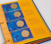 SYDNEY 2000 OLYMPIC COIN COLLECTION: comprising of 28 commemorative uncirculated $5 coins in presentation album together with an extra 3 in cards of issue. (Total: 31 coins). - 2