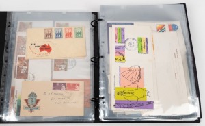 First Day & Commemorative Covers: 1970 - 1982 FDC and souvenir covers accumulation in large album; mixed condition and a few earlier items.