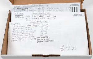 1973-79 accumulation of singles, strips and small blocks, (100s), MUH. FV: $445+.