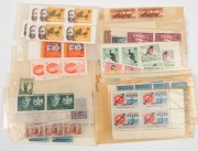 1952-64 accumulation including 2/3 commems in blks.4, 5/- Cattle blk.4, 4/- &pound;2 Navigators to &pound;2 plus extra low values, Flowers, Birds in blks., etc. MUH.