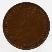 GEORGE V, 1920 no dot Penny, aVF. - 2