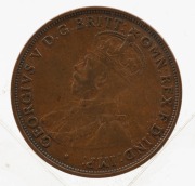 GEORGE V, 1931 Penny, Indian obverse, aligned 1; VF. - 2