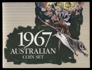 1967 Australian Coin Set, Unc in unofficial blister pack.