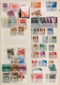 HUNGARY: An ex-dealer's bulging stock album, (many 100s).