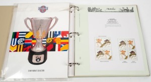 1996 specialized collection in Seven Seas album; includes Specimen overprints, booklets, self-adhesive strips, Exhibition overprints, M/Sheets, gutter strips, etc., MUH.