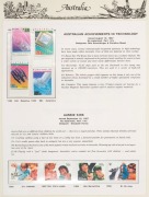 1987 - 90 specialized collection in Seven Seas album; includes Specimen overprints, booklets, self-adhesive strips, Exhibition overprints, M/Sheets, gutter strips, etc.,&nbsp;MUH.