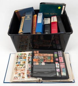 An ex-dealer's counter stockbooks, with G.B. & Regionals, U.S.A., Huingary, Sweden, Netherlands, USA, Italy, Poland, etc. (11 albums). Many 1,000s of stamps.