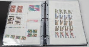 2001 - 2008 collection, mainly blocks, strips and Miniature Sheets, MUH. (100s). FV: approx. $800.