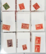 Late 1940s - mid-1980s collection in large album; the pre-decimal of little interest, with the main value in decimal period blocks of 4, '71 Xmas blk.25, Navigator SPECIMEN set *, etc. (100s) mainly MUH.