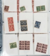 Late 1940s - mid-1980s collection in large album; the pre-decimal of little interest, with the main value in decimal period blocks of 4, '71 Xmas blk.25, Navigator SPECIMEN set *, etc. (100s) mainly MUH. - 2
