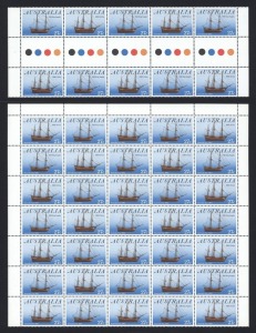 An accumulation of blocks and sheets in a mint sheet file; values to 85c. (100s) MUH.