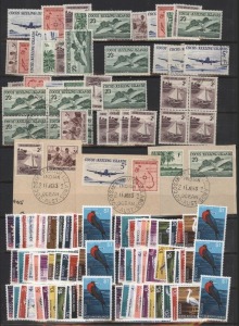 COCOS ISLANDS: An ex-dealer's accumulation in a stock album; 1963 - early 1990s. (100s).