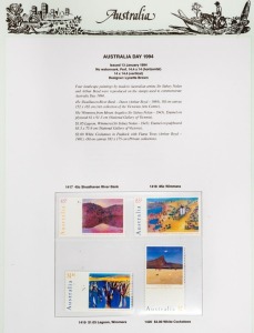 1994 - 95 specialized collection in Seven Seas album; includes Specimen overprints, booklets, self-adhesive strips, Exhibition overprints, M/Sheets, gutter strips, etc. (100s), MUH.