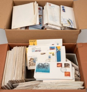 A large accumulation of FDCs, PSEs, souvenir covers, etc., mainly Australia and AAT. (many 100s).