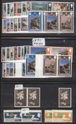 GIBRALTAR: 1963 9d FFH (3), 1965 ITU (2 sets), 1967-69 Ships set of 15, 1971 Pictorials to &pound;1 (2 sets of 16 pairs), all fresh MUH. (71).