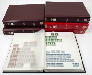 GERMANY: ALLIED OCCUPATION & WEST GERMANY: 1949 (Mi.103) to 1990 (Mi.1473) ex-dealer's stock of commemorative issues, neatly arranged in six large Lighthouse stockbooks. (many 1000s). Huge catalogue value.