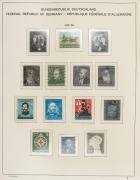 GERMANY: 1949 - 1975 West Germany collection in Schaubek album; pickings. - 2