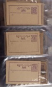 VICTORIA - Postal Stationery: A comprehensive collection in a large album, comprising of Used, unused and CTO examples throughout, with extensive POSTAL & REPLY CARDS including American Fleet types, Letter Cards including to foreign destinations, REGISTER - 2