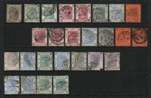 HONG KONG: A mainly used collection/accumulation in a Hagner album; pickings throughout incl. CHINA Overprints to $1. (100s).